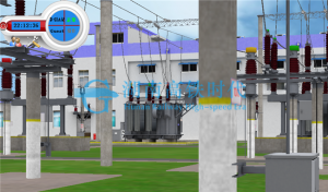 日喀则铁路牵引供电虚拟教学系统